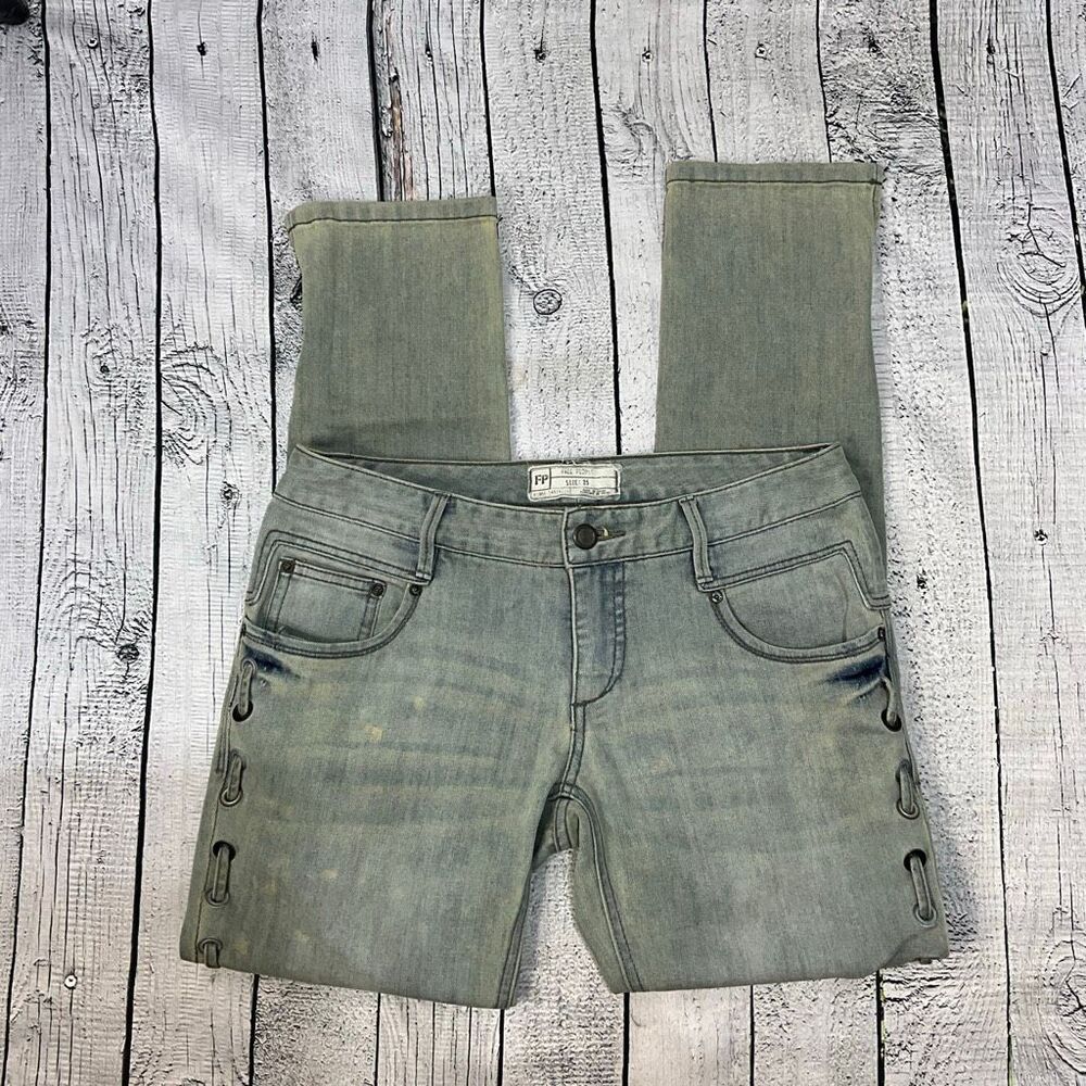 FREE PEOPLE Low Rise Skinny Jeans 25